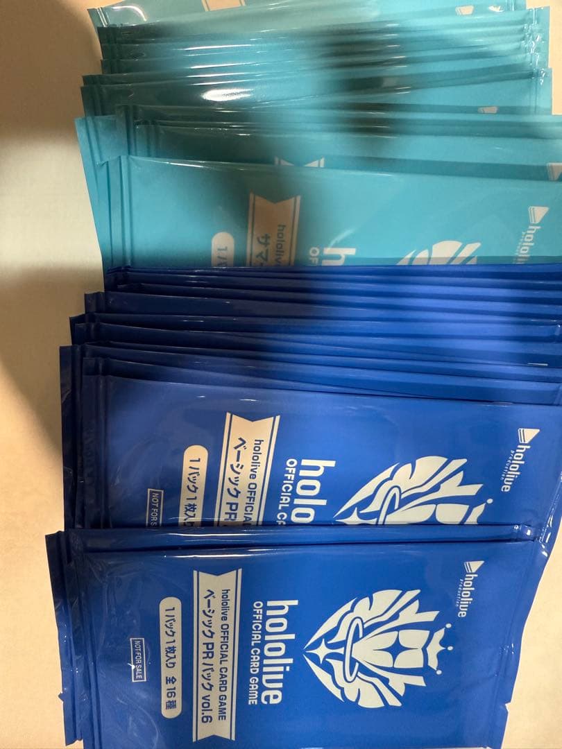 ホロライブ ベーシックPRパックvol.6 サマーPRパック2025 各22