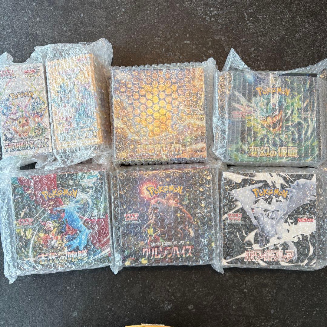 ポケモンカード 未開封BOX まとめ売り 新品 シュリンク付き
