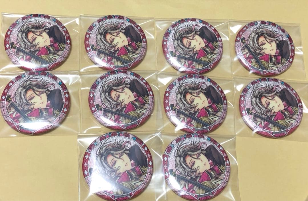 【匿名配送】 あくねこ 悪魔執事と黒い猫 バッジ ３周年 10点セット