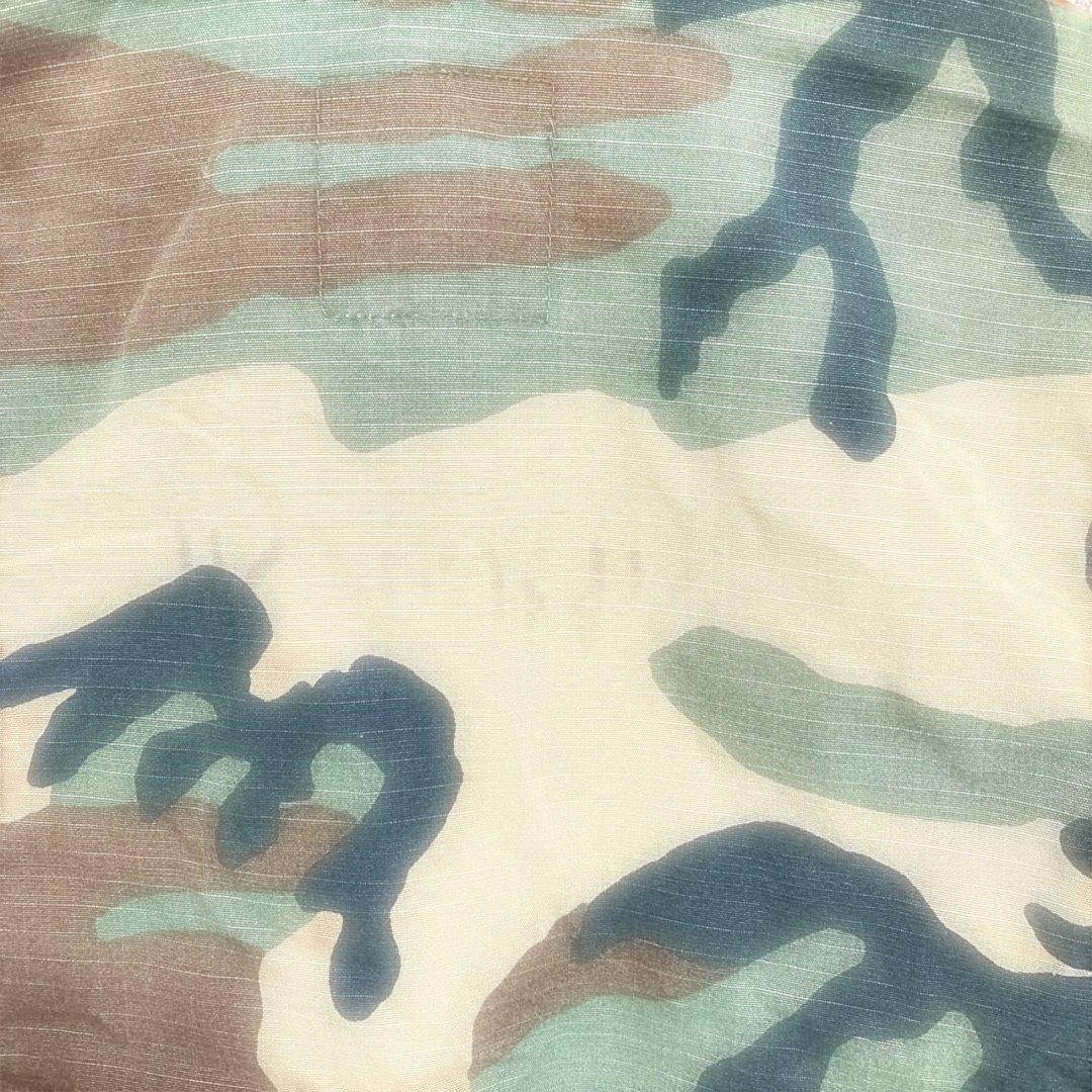 迷彩ジャケット WHITE刺繍　戦闘服　本物