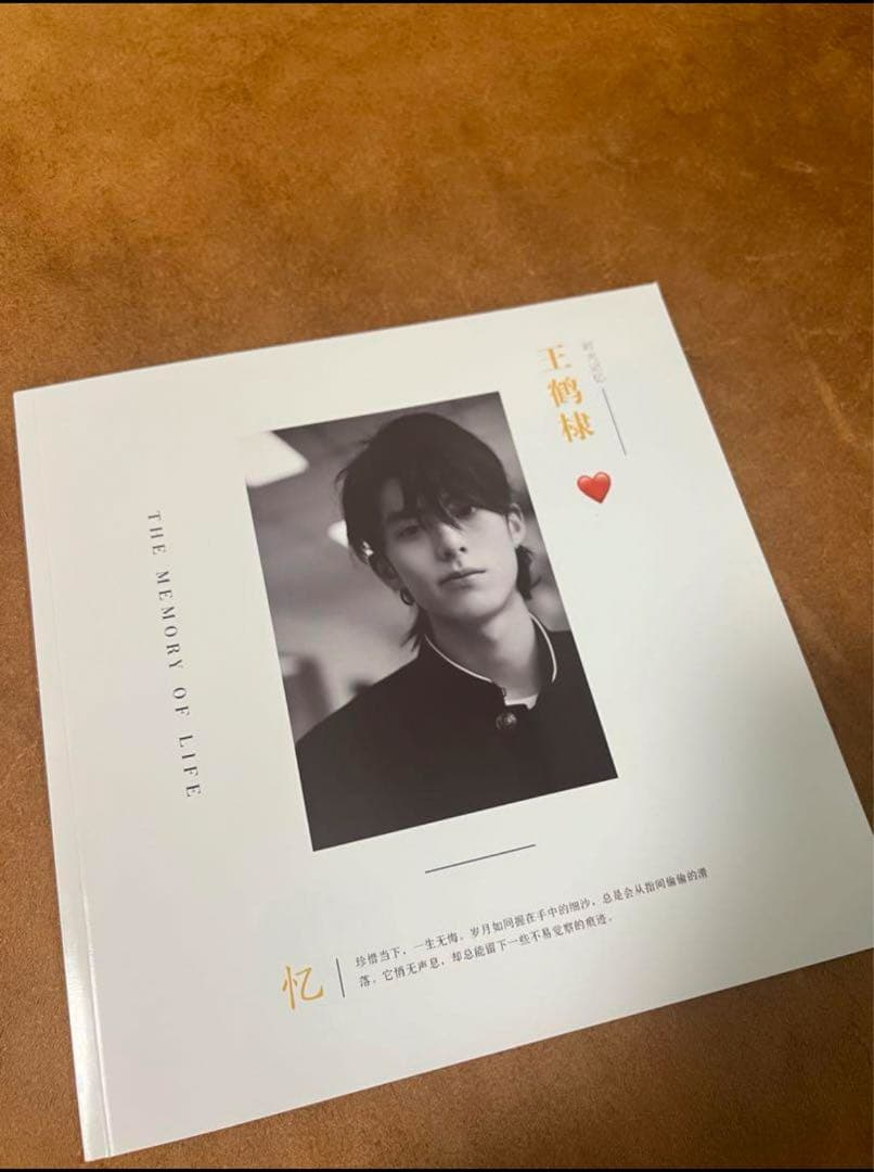 蒼蘭訣 王鶴棣　個人写真集　ワンホーディー写真集