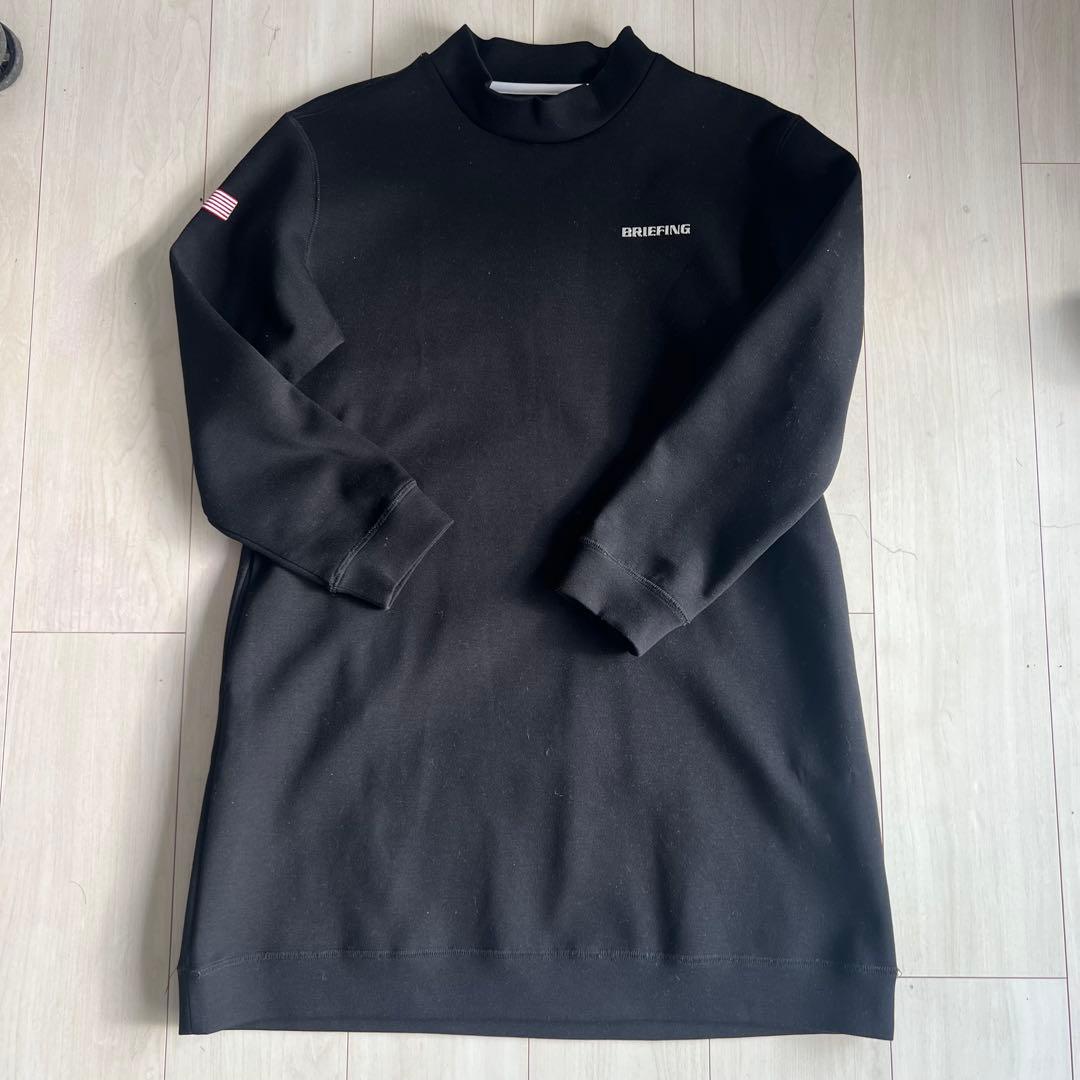 BRIEFING ブラック ワンピース L 3Dロゴ　美品です