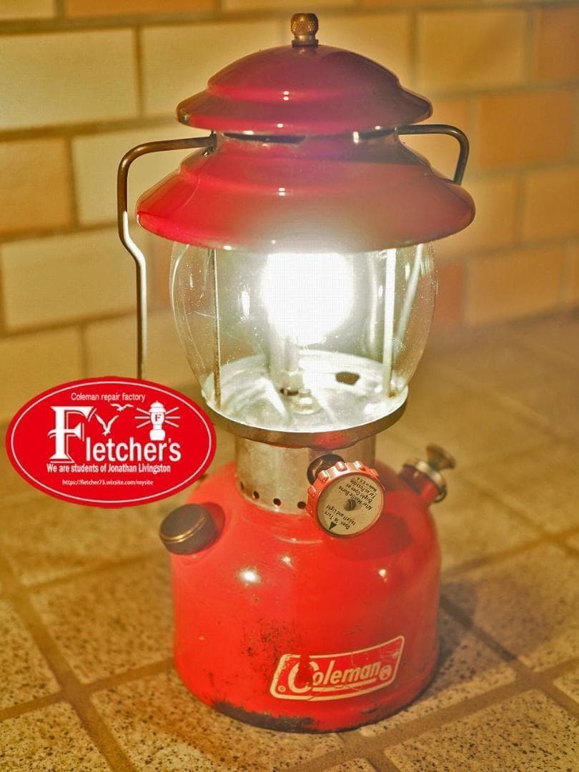 1971年4月 コールマン 200A ランタン (ホワイトボーダー) t81