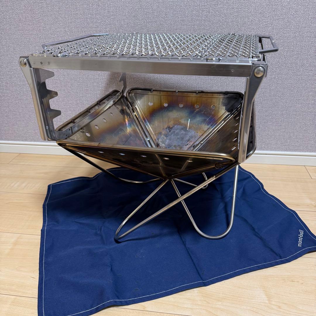 スノーピーク 焚火台M peak グリルブリッジ 焼アミPro.M