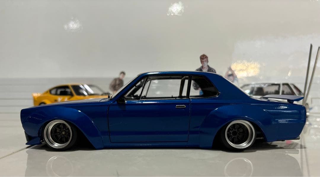 専用！1/18ミニカー シャコタン⭐︎ブギ ジュンちゃん　ハコスカ仕様