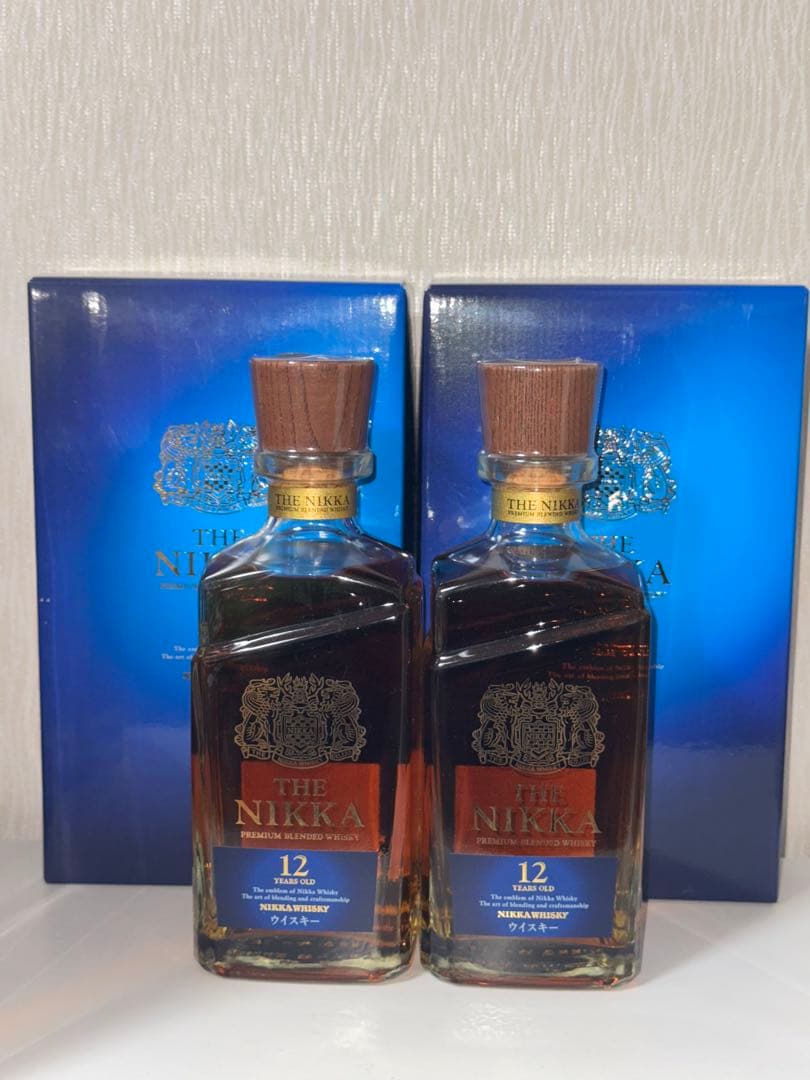 ザニッカ12年　NIKKA WHISKY　化粧箱付き　未開栓　2本