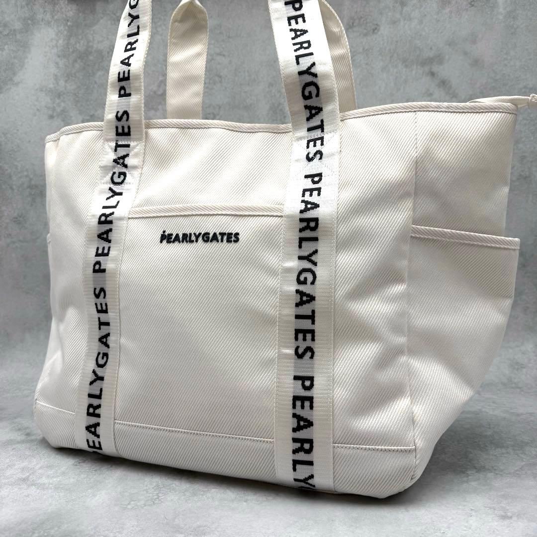 PEARLY GATES ロッカーバッグ 大型 ロゴ 大容量 多機能