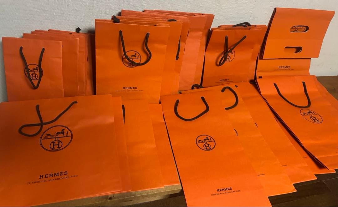 エルメス ショッパー まとめてどうぞ ショップ袋 紙袋