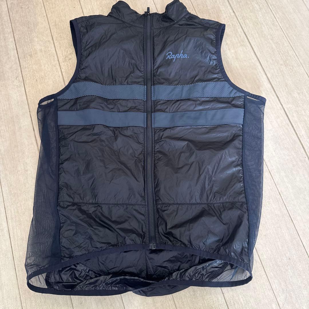 Rapha ブラック ウィンドブレーカー LARGE