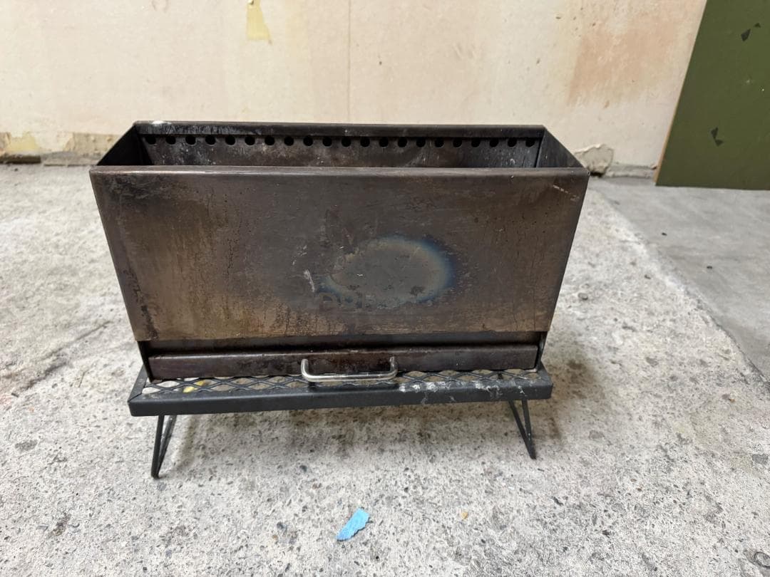 DOD めちゃもえファイヤー 焚き火台 (笑’s B-6君カン(燗)グリル付)