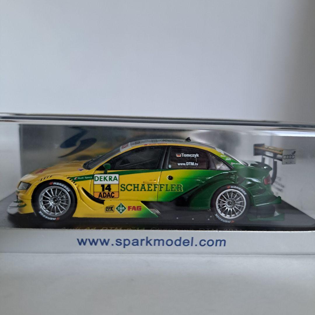 スパークモデル アウディ A4 DTM チャンピオン 2011 スパーク