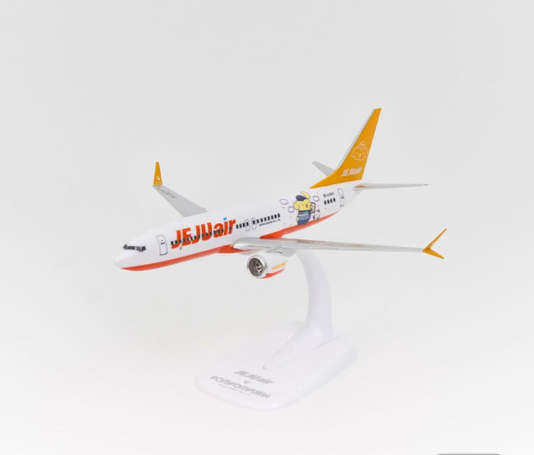 チェジュ航空 サンリオキャラクター B737-8 1/200 6個セット