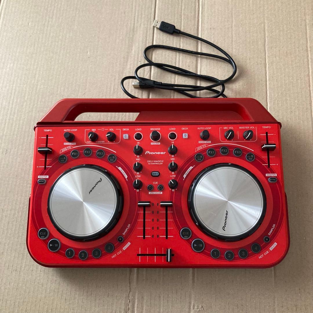Pioneer DJ DDJ - WeGO2 WeGO コントローラー レッド