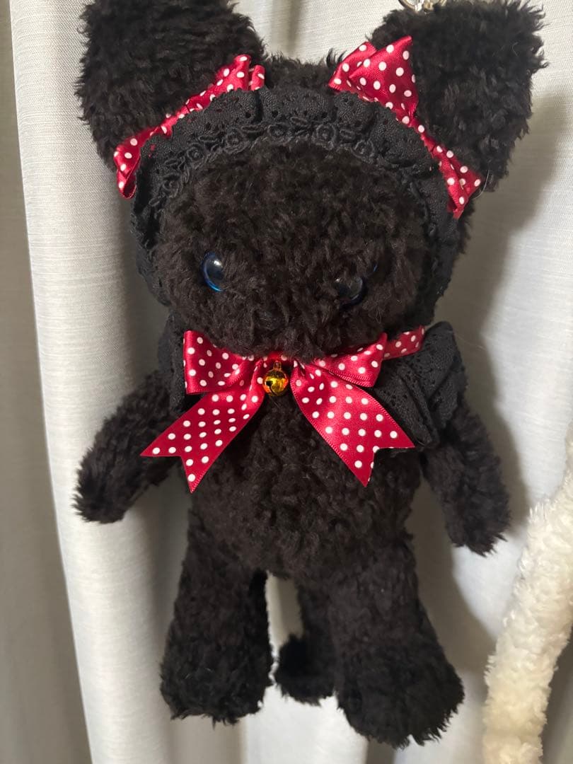 ベイビーザスターズシャインブライト ねこくみゃ ポシェット 黒