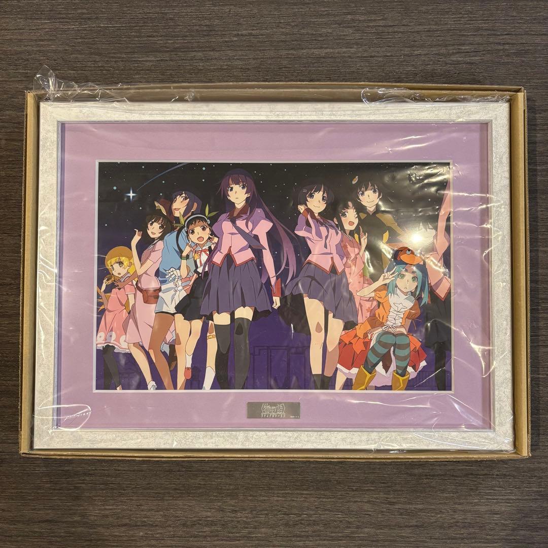 物語シリーズ キャラファイングラフ 化物語 終物語 複製原画 ファイナルシーズン