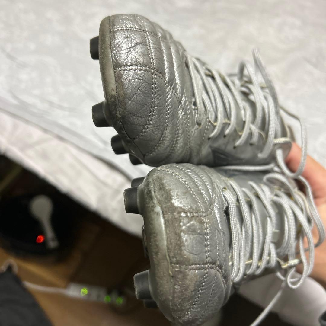 Mizuno Morelia シルバー スパイク