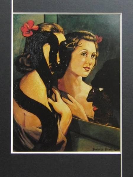 Picabia、FEMME AU SERPENT、海外版超希少レゾネ、新品額付