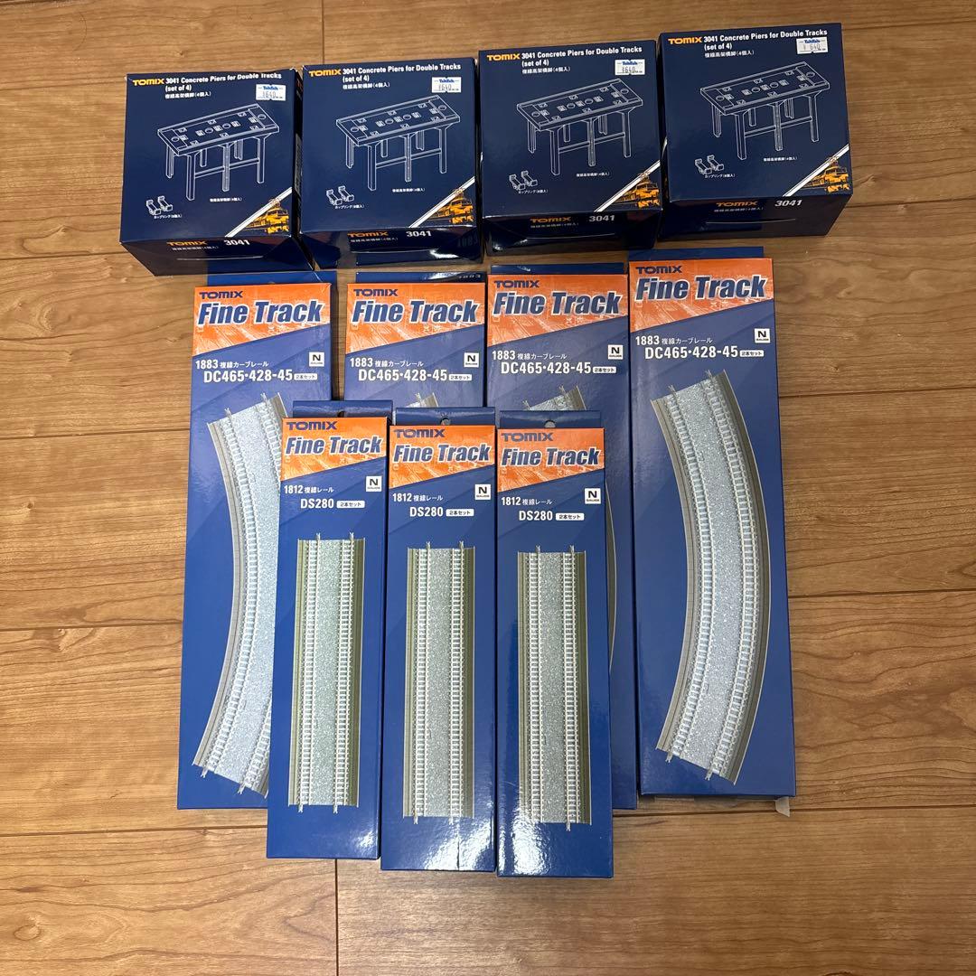 【値下げ】TOMIX 複線レールセット