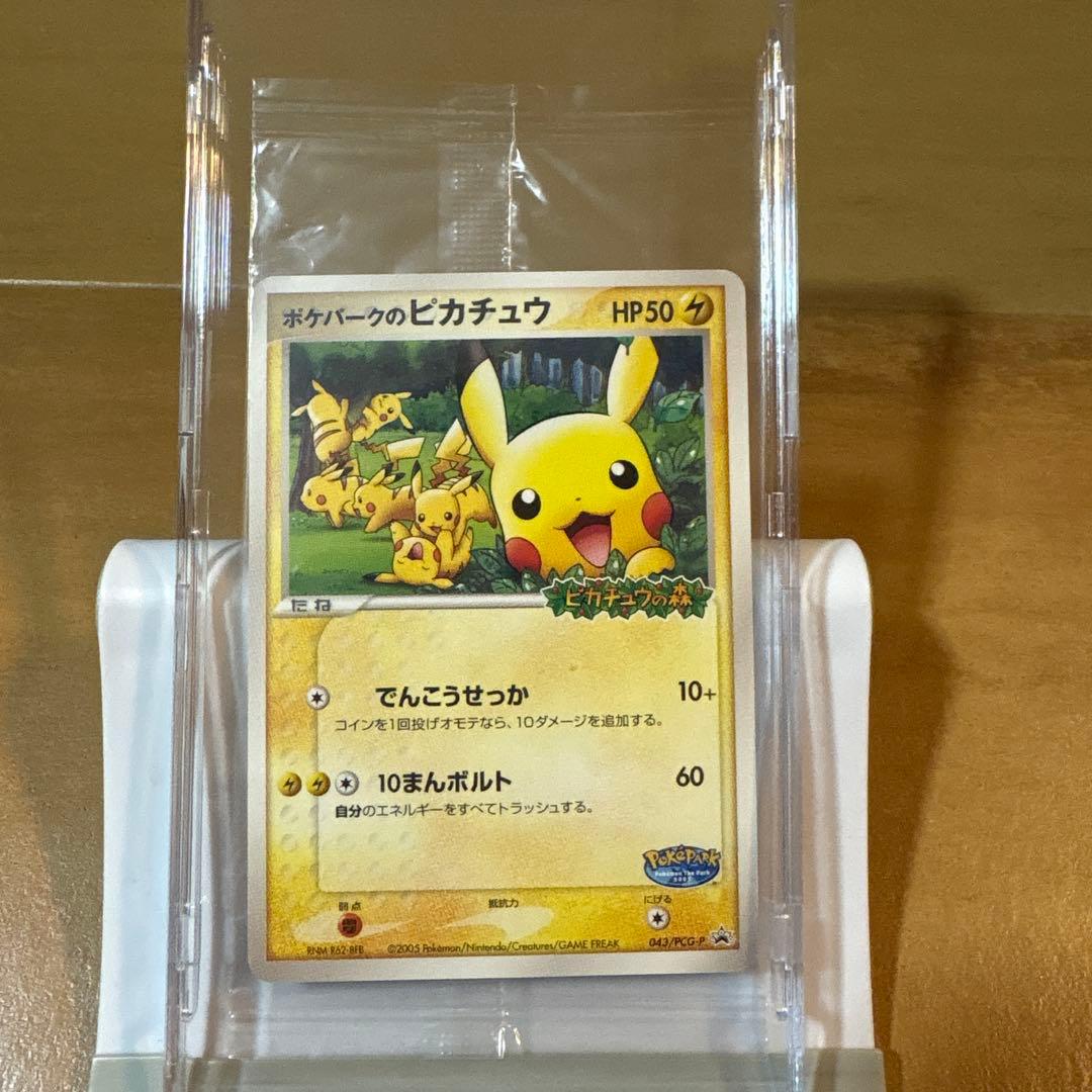ポケパークのピカチュウ　プロモカード未開封