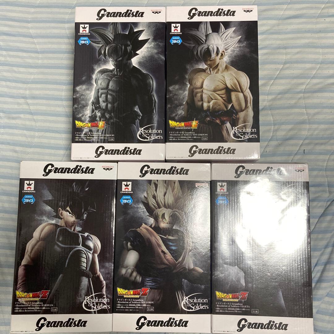 Grandista ドラゴンボールZ 5体セットグランジスタ 未開封