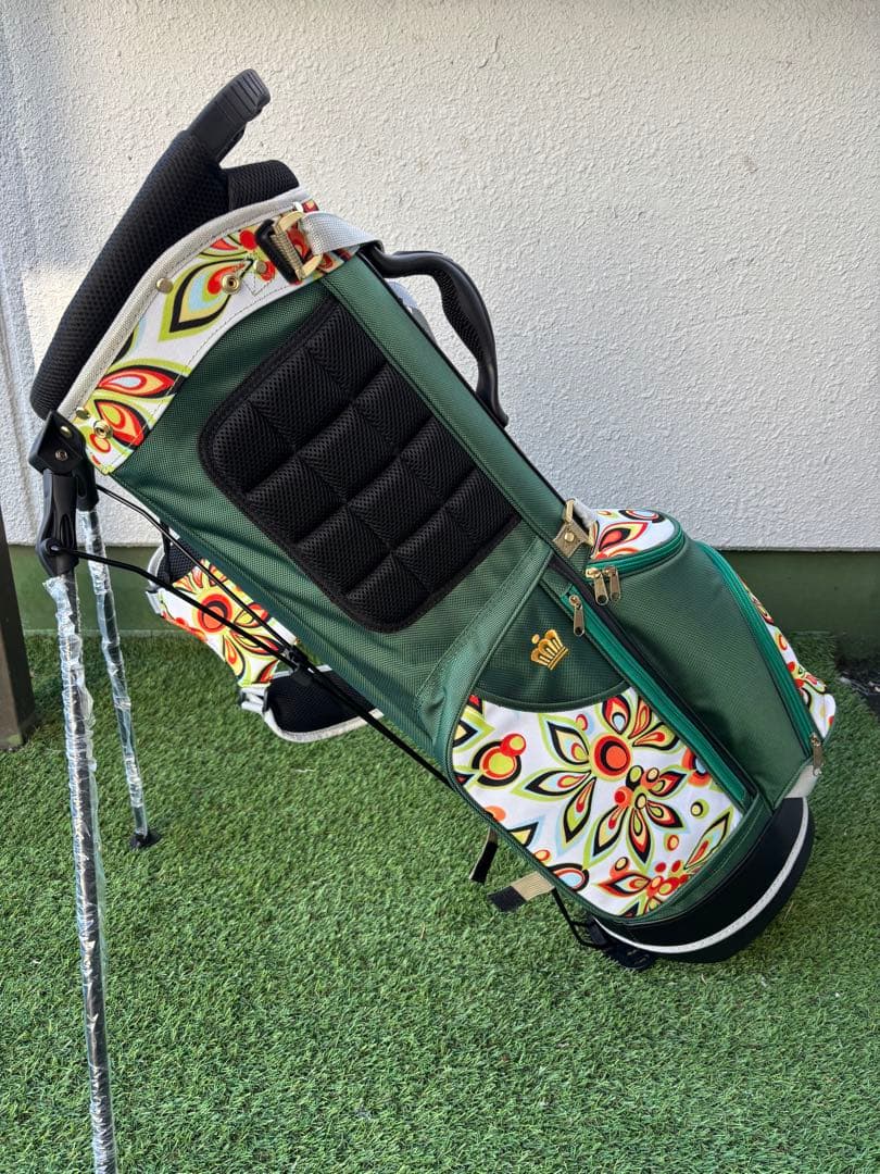 CROWN クラウン　スタンドキャディバッグ　スタンドバッグ　新品　ゴルフバッグ