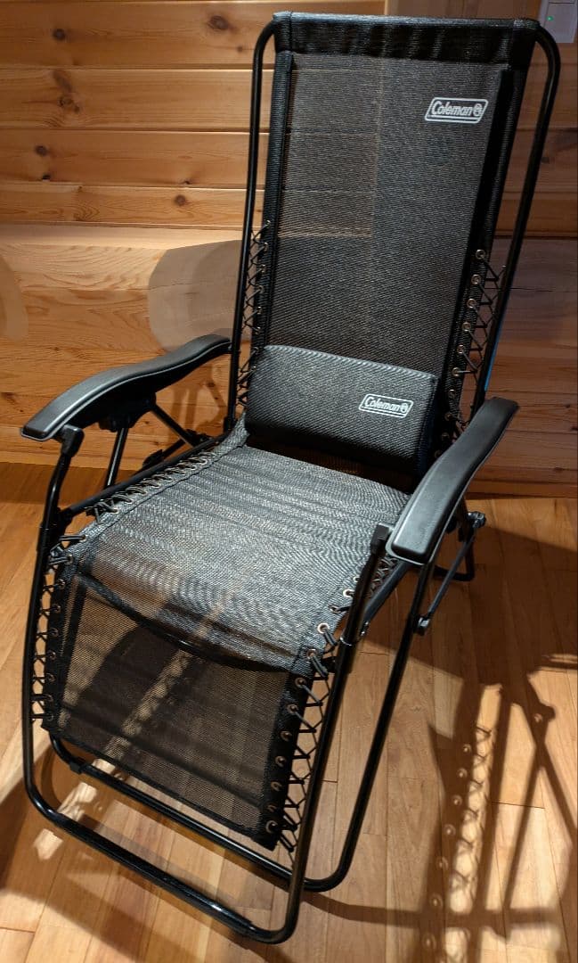 【美品、希少】コールマン インフィニティチェア ブラック 限定色