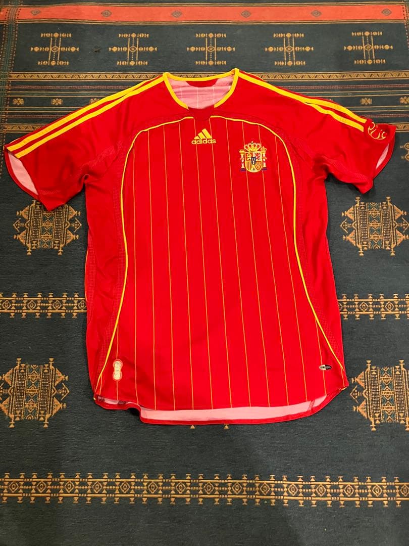 プレミア　adidas スペイン代表 レッドシャツ