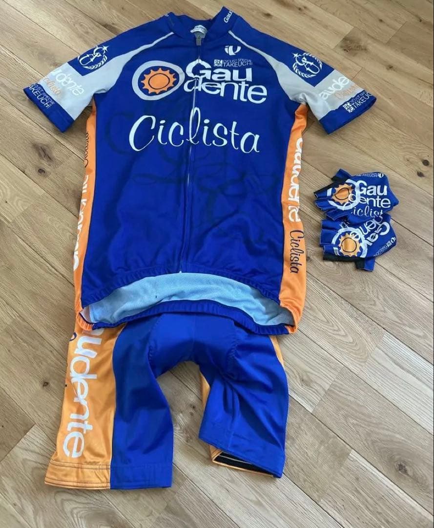 パールイズミ サイクルシャツ レーサーパンツ グローブ　3点セット