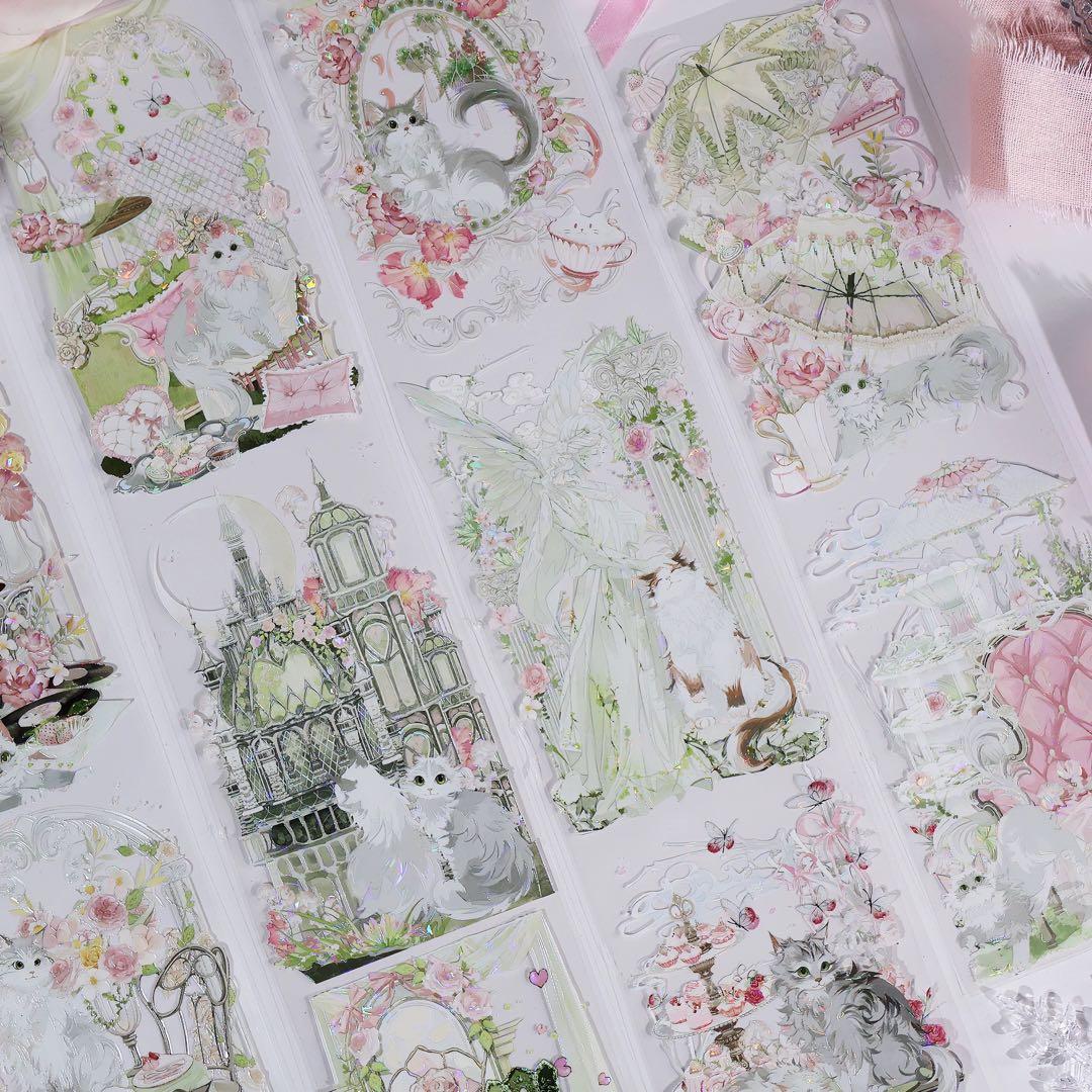 海外 PETテープ マスキングテープ 猫