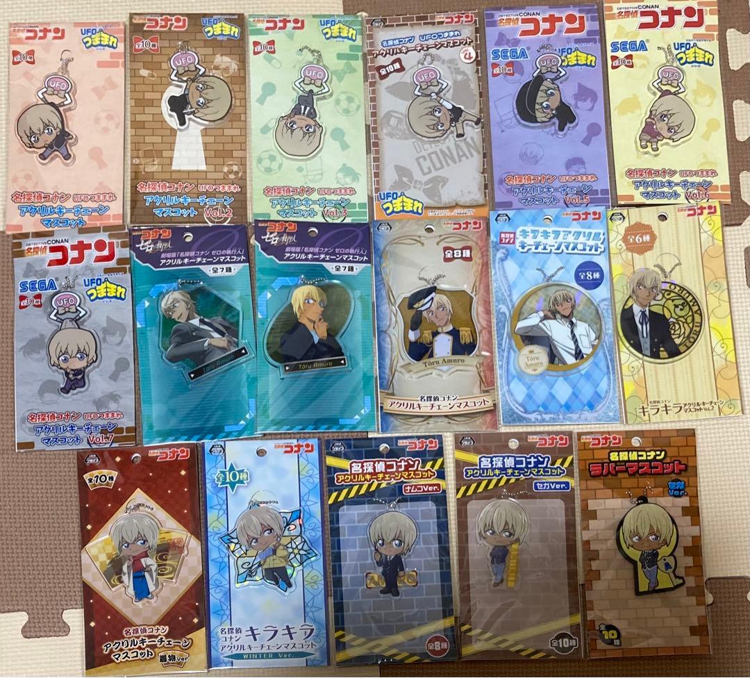 名探偵コナン　安室透　アクリルキーホルダー　つままれ