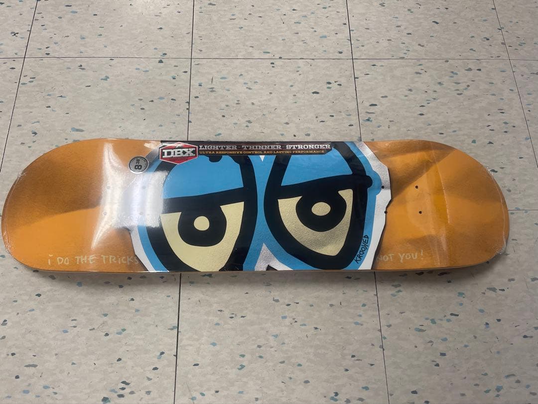 KROOKED DBX EYES GOLD DECK8.38デッキ新品送料込！