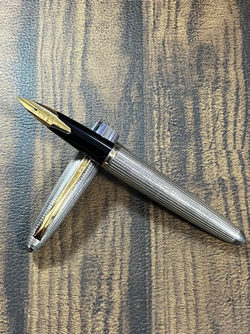 PILOT エリート 万年筆18K 750 STERLING SILVER
