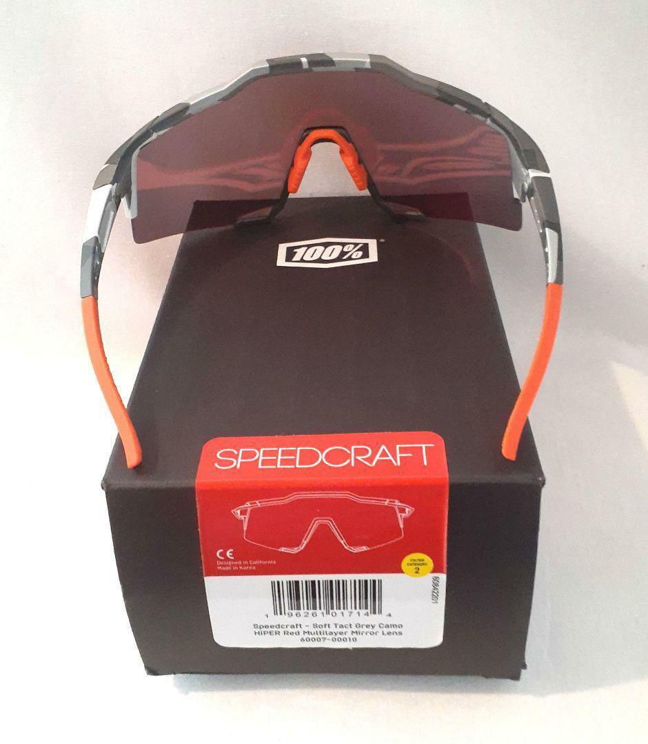 100% SPEEDCRAFT Grey Camo ワンハンドレッド サングラス