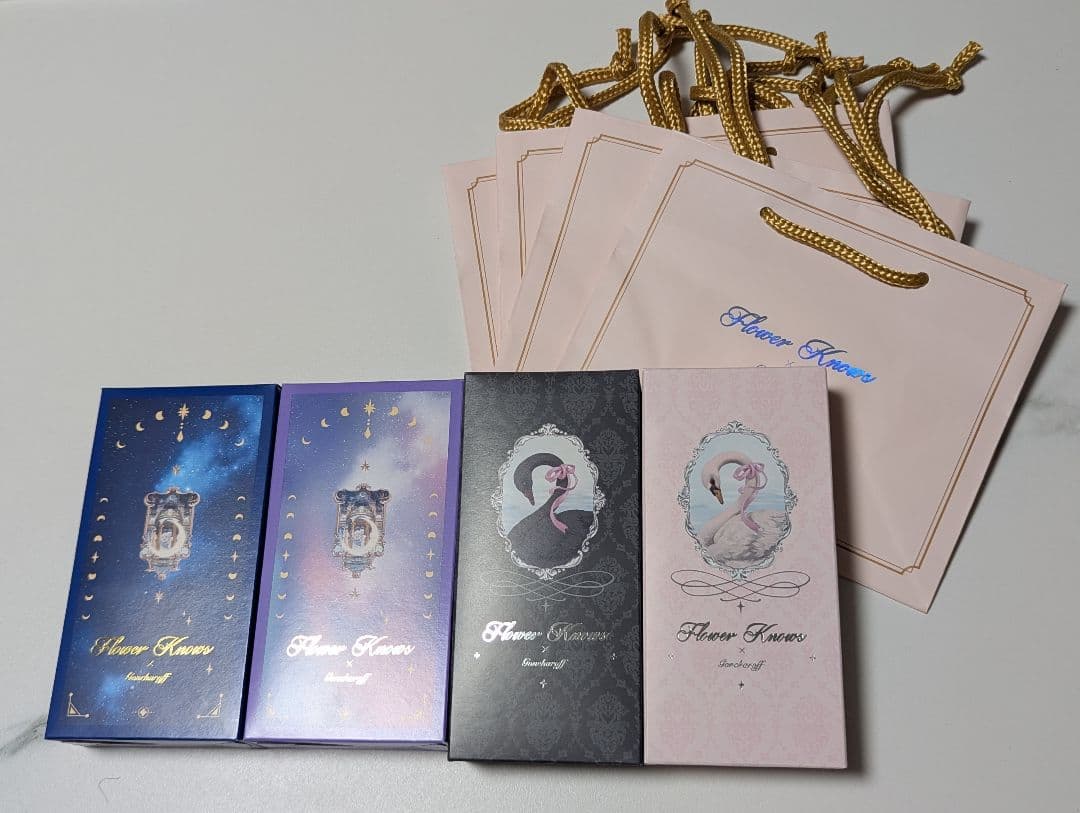 はじかみ　2026フラワーノーズ×ゴンチャロフA.B.D.E 4種