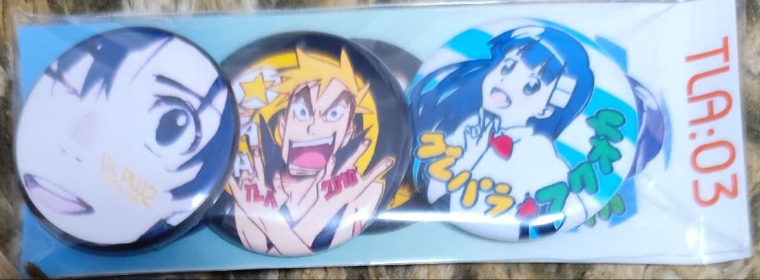 超激レア　当時物　非売品　天元突破グレンラガン　スタッフ描き下ろし缶バッチセット