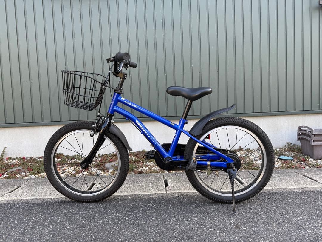青い子供用自転車 18インチ (愛知県豊田市、引き取り限定)