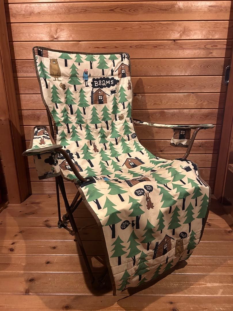 Beams × Coleman アウトドアチェア 限定品　花井祐介