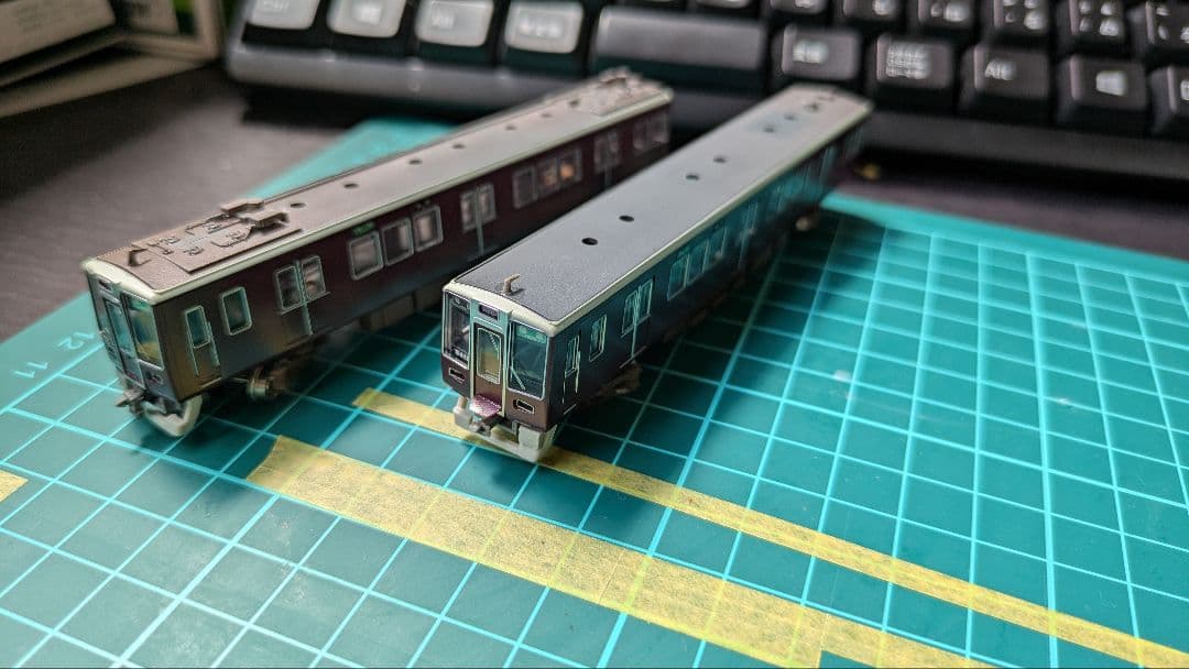 グリーンマックス 阪急8315編成 バラシ