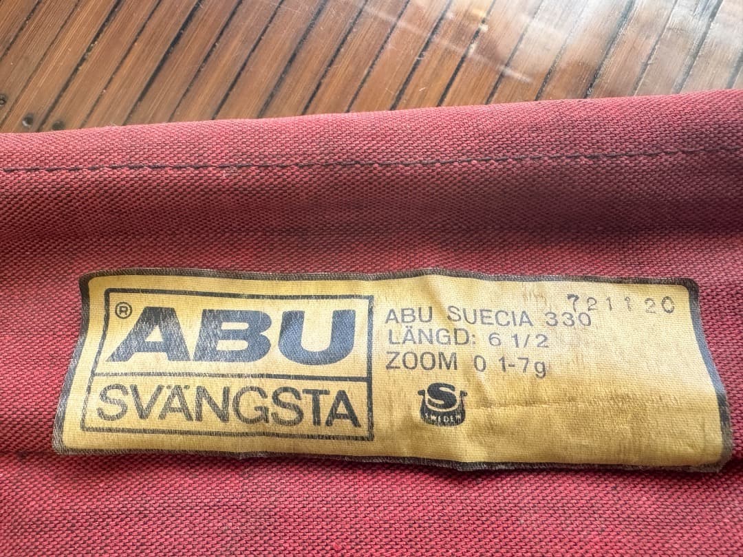 ロッド OLD ABU SUECIA 330 6 1/2 ZOOM 1-7g