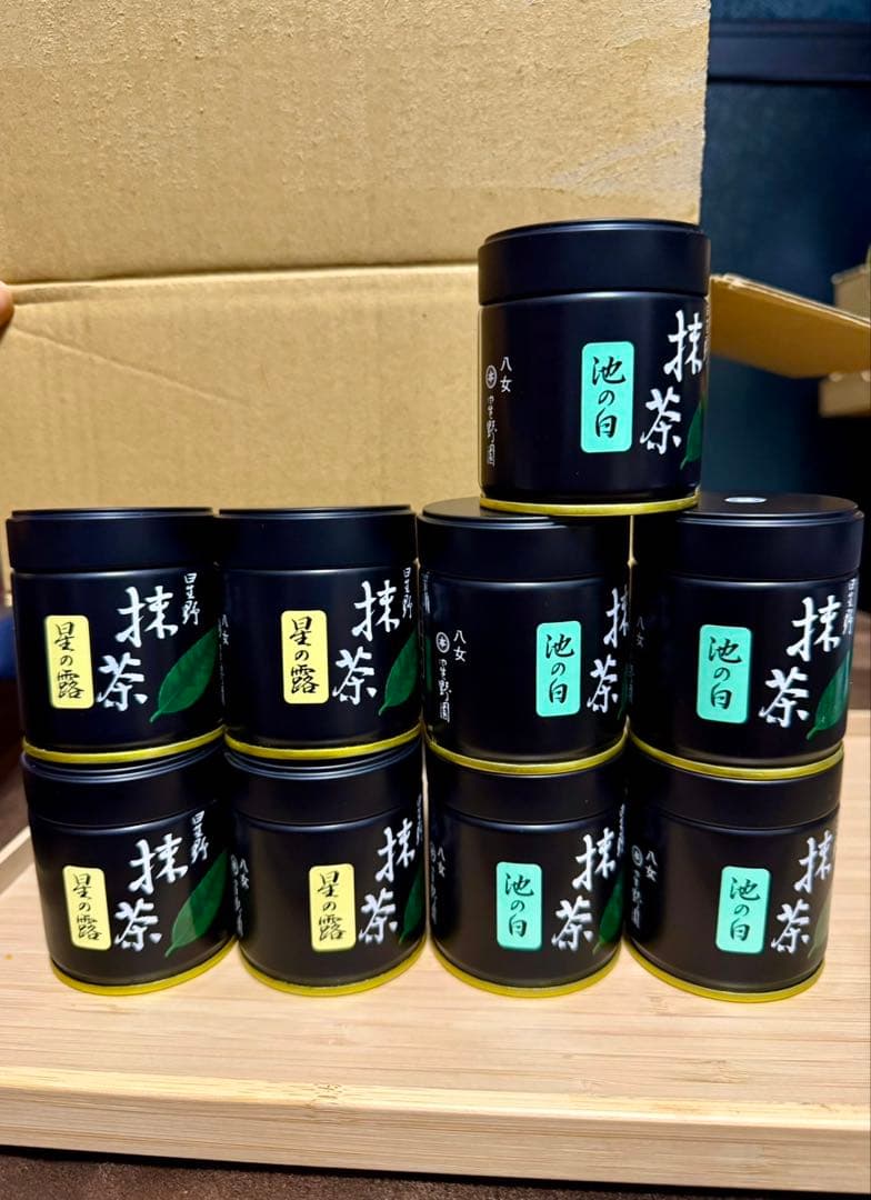 星野抹茶セット 9缶