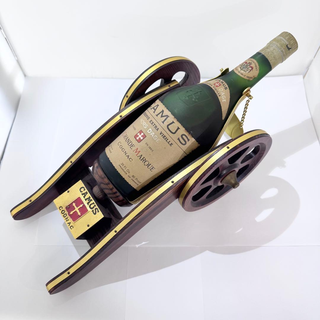 カミュ コニャック ナポレオン エクストラ ブランデー 木製砲台付き 740ml