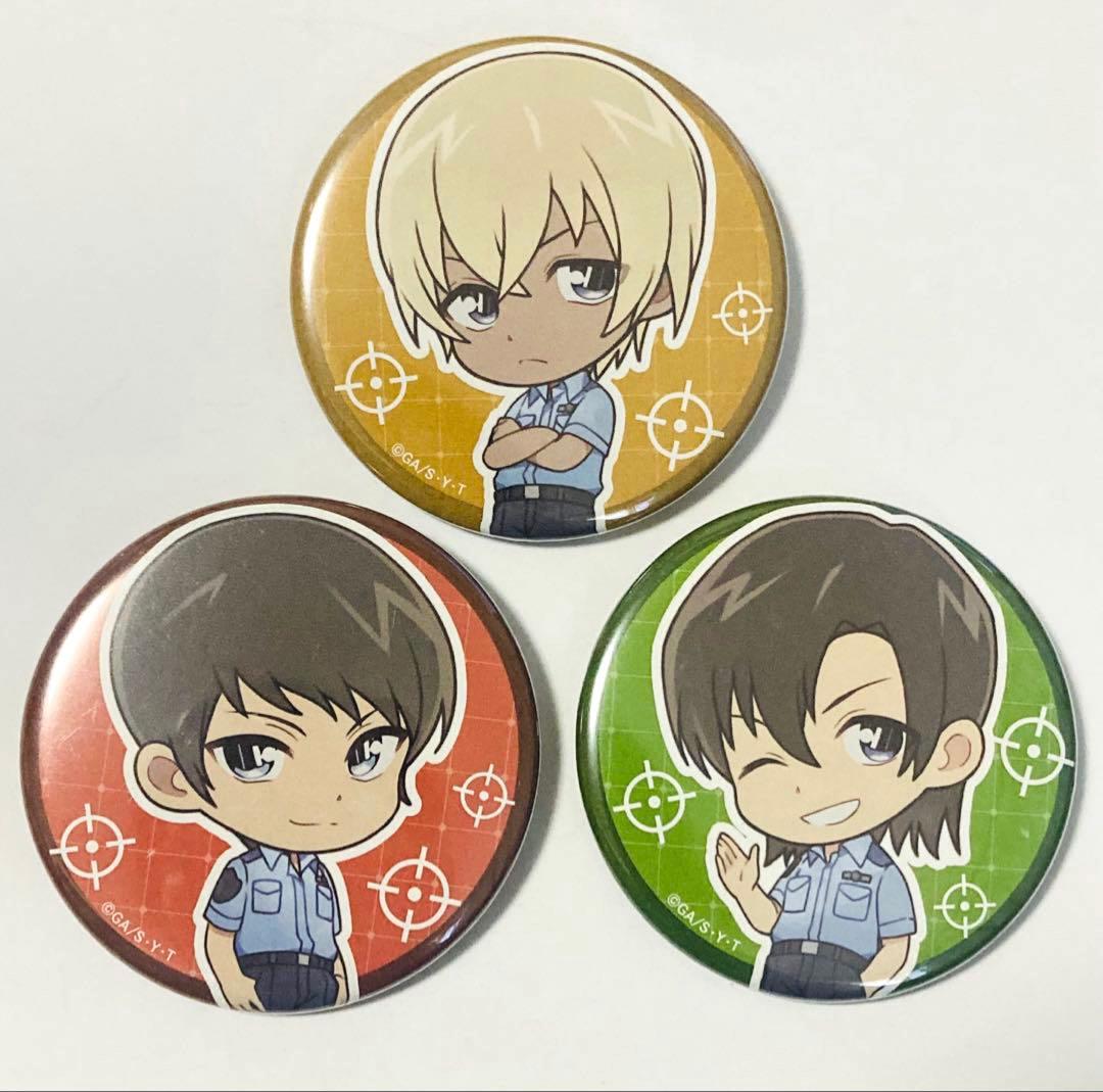 名探偵コナン 缶バッジ ぷちキャラコレクト 安室透 諸伏景光 萩原研二