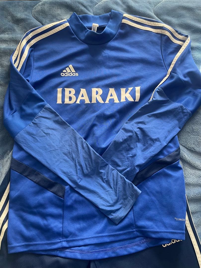 adidas IBARAKI シャツとパンツセット 茨城国体　アップ着