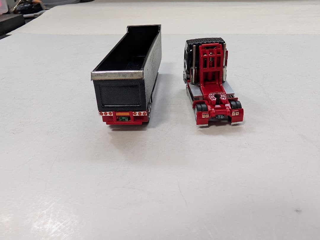 R*G様 トミーテック　トレーラーコレクション　改造　 ギガ　ハイリフトカプラ