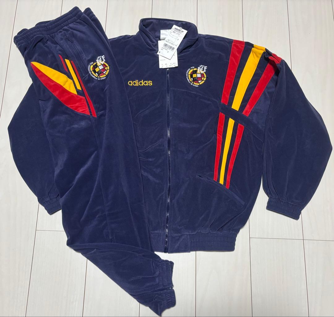 アディダス　スペイン代表　1996 ユーロ　上下セット　タグ付　未使用品