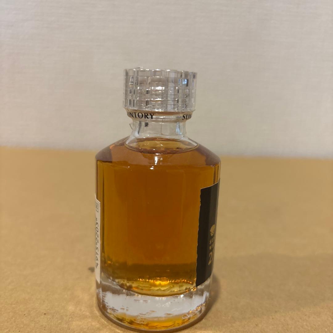 レア　サントリーウイスキー　響21年　50ml ミニボトル　ラベル黒字　未開封