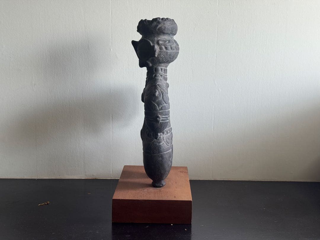 遮光器土偶 土偶 高さ27cm 明古堂 花瓶