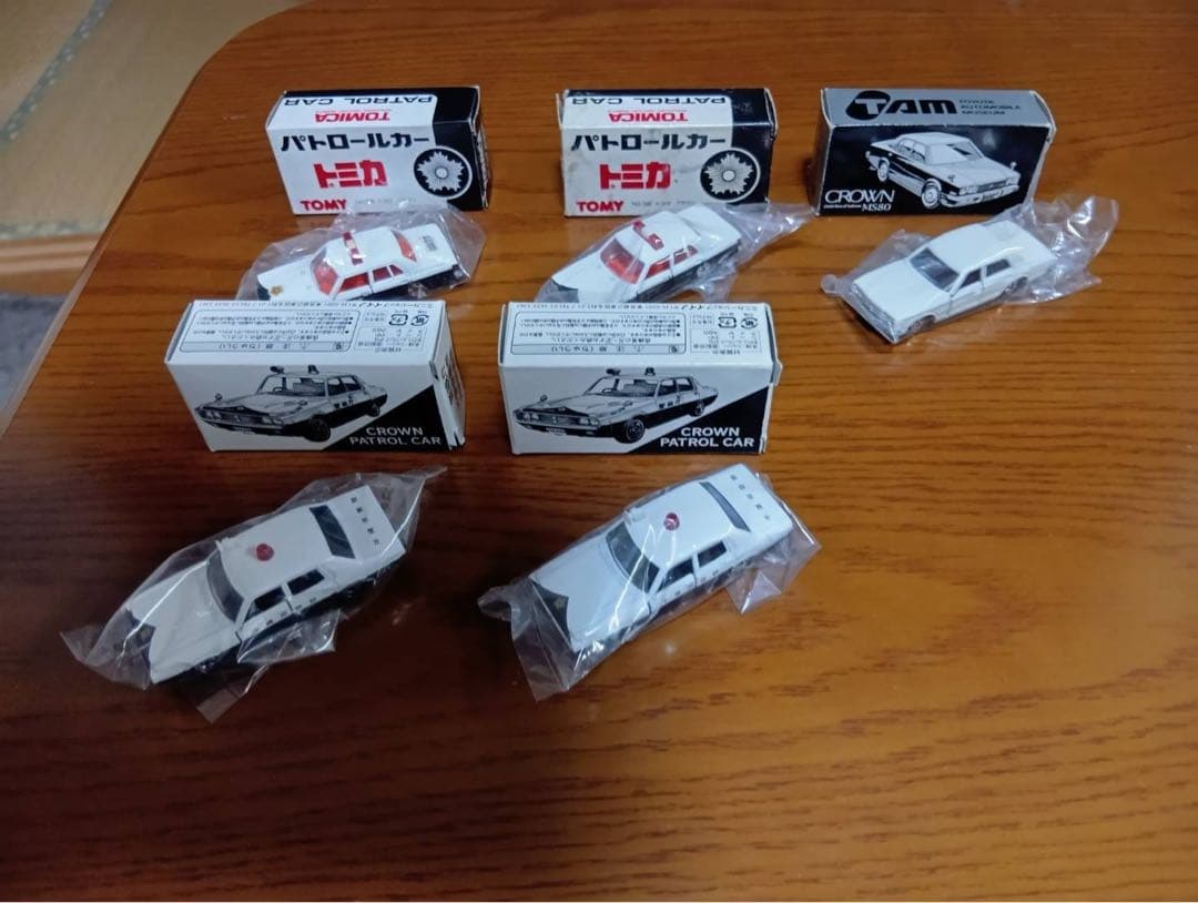 【5台セット】トミカ　特注トミカ　クラウン　パトロールカー
