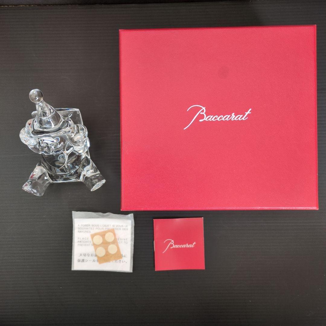Baccarat バカラ ソリに乗る サンタクロース フィギュア