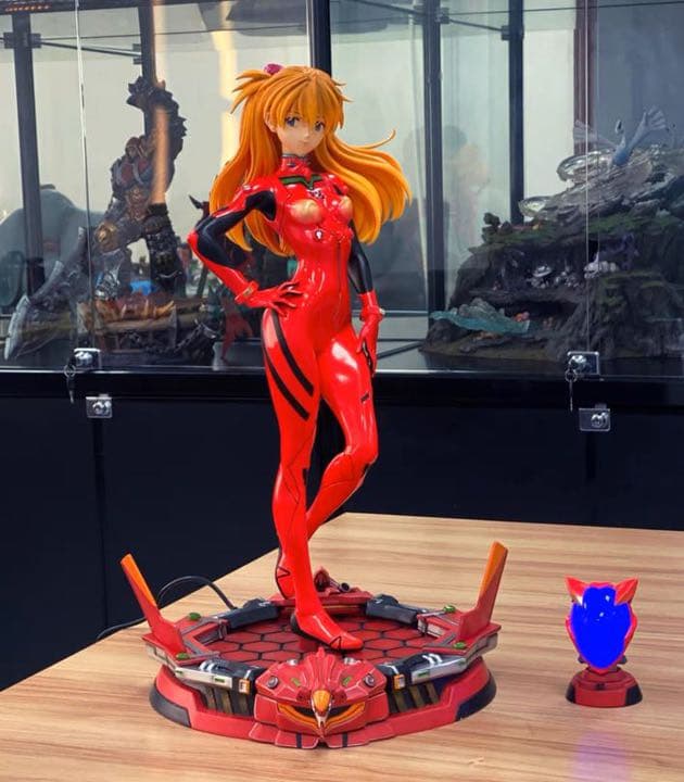 新世紀エヴァンゲリオン アスカ 1/4 ガレージキット ガレキ スタチュー ④